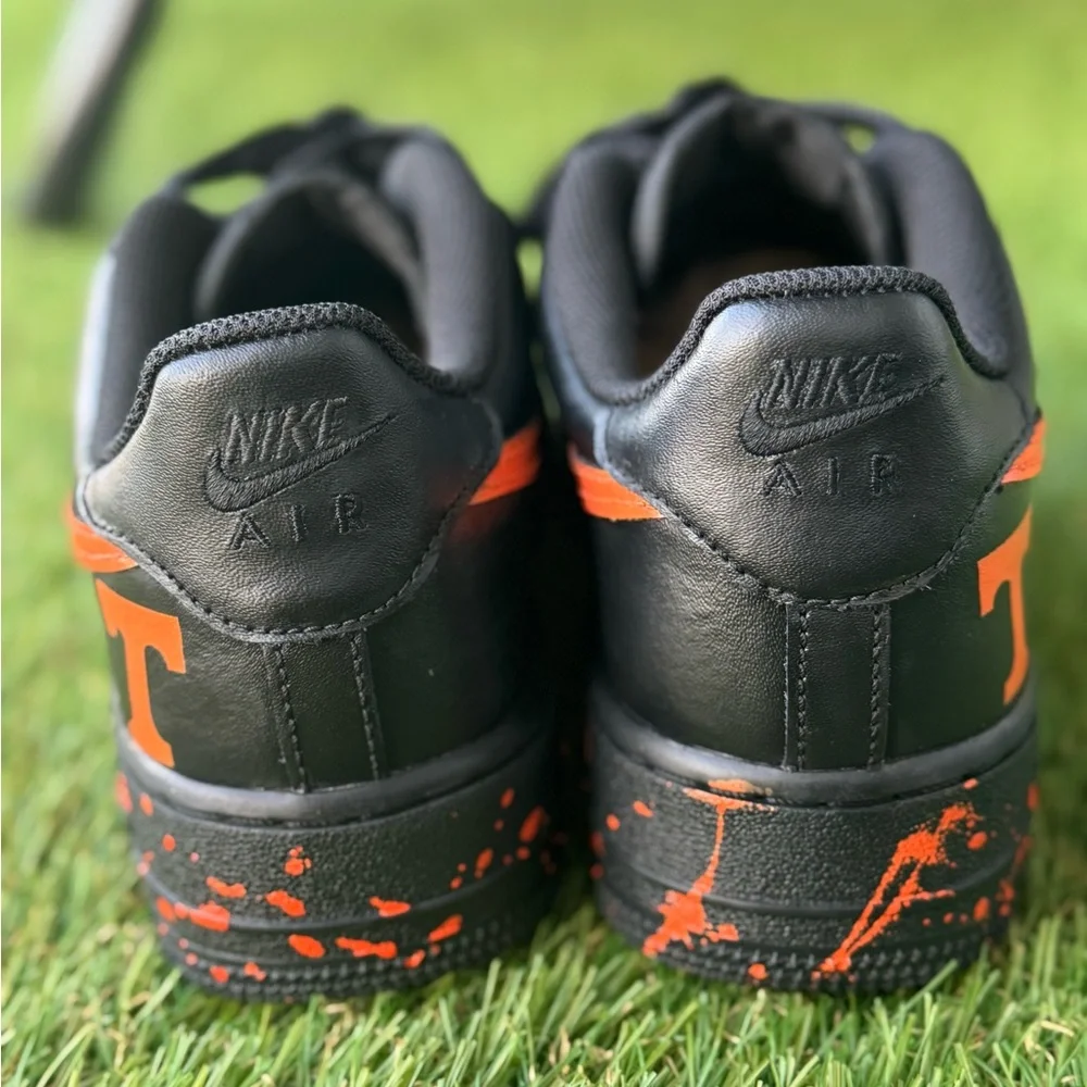 Custom Tennessee Vols Nike Air Force 1 W Sz 8/ Y6.5 - Picture 7 of 8